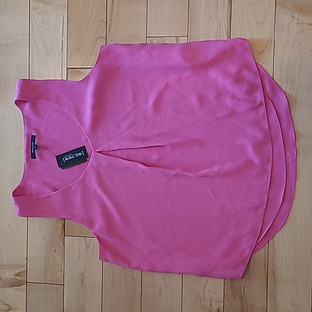 RW&CO brand new women's XS pink tank top